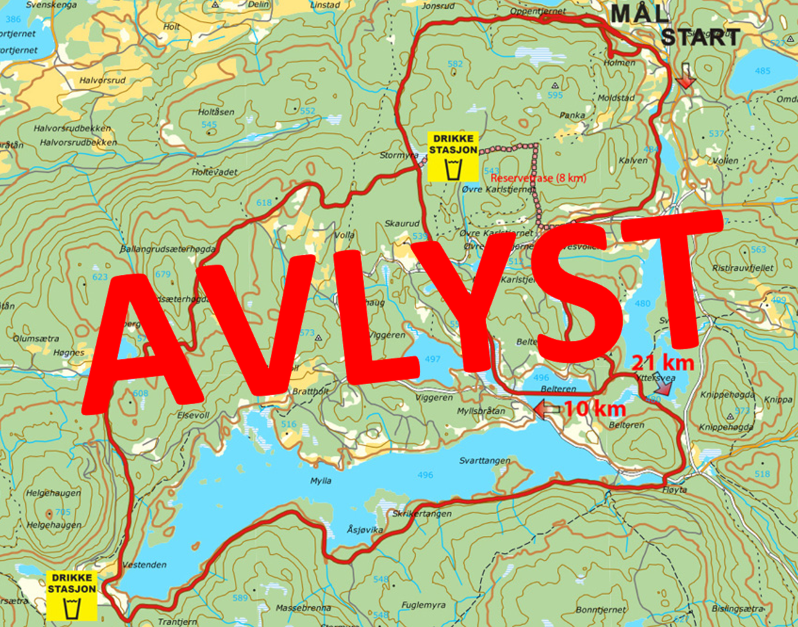 Mylla rundt 2022 avlyst!